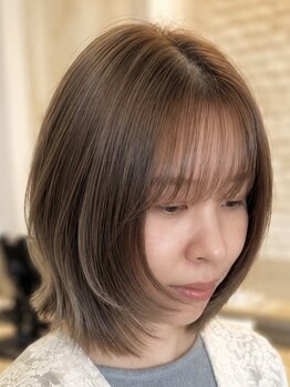 スウィートハンズ 具志川店(Sweet Hands)の写真/前髪・顔周りを少し変えるだけで、印象までやわらかく。