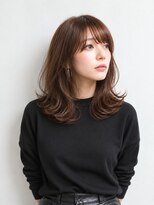 アルテ ヘア(Arte hair)&nbsp;大人かわいい顔まわりレイヤー×艶ブラウン【新小岩】