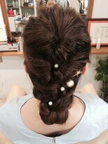 ピンナ(Pinna by Lasetta)&nbsp;お呼ばれコンパクトなアレンジスタイル