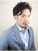 イメチェン!セクシー&ツーブロック!できる男のパーマヘア!