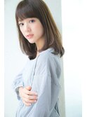 【Un ami】大人かわいい・小顔ひし形ミディアム 松井
