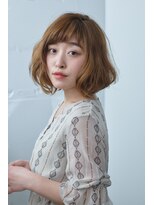 アル 武蔵境(aru)&nbsp;柔らかカールのナチュラルボブ  <aru  武蔵境>