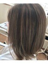ヘアーアンドビューティー ルーツ(hair&beauty #roots)&nbsp;グレージュハイライト