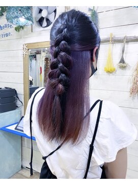 トーク 伊丹本店(TAL'KE) TAL'KE/インナーカラー×パープル_731