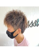 アドナインス(Add9)&nbsp;ツイスト　強めパーマ　短いツイストパーマ　刈り上げパーマ