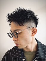 リム(RiM...)&nbsp;【フェード】アップバングスパイキーフェード