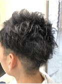 パーマ風スタイル