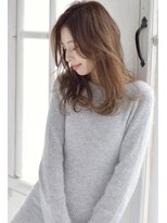 クレドガーデン 西新井店(CRED GARDEN)&nbsp;美肌に見える無造作ウェーブロング/マロンベージュ/西新井クレド