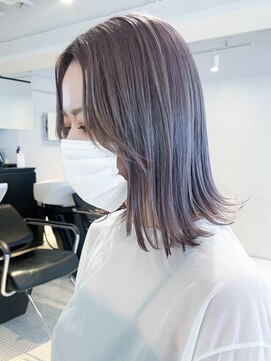 アイティーバイアルバム 下北沢店(IT by ALBUM) くすみグレージュ_ショコラベージュボブルフ_ba352541