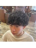 波巻きスパイラルパーマ