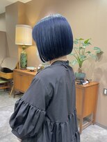 インビテーション 名古屋(invitation)&nbsp;◎ミニボブ/ネイビーブルー