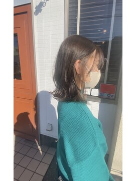 カットウェルズ粟殿店(Cut Well's smile&peace) イヤリングカラー 奈良 cutwells 粟殿