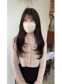 韓国風ヘア