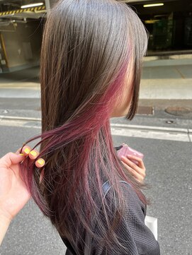 アルート 町田店(aroot) ＊ピンクイヤリングカラー＊