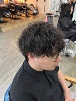 サボン ヘア デザイン カーザ(savon hair design casa+) 波巻きパーマ