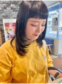 前髪/レイヤーロング/オータムブラウン[流山おおたかの森駅]