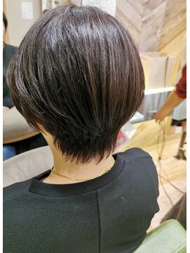 ジプソ(Gypso Hair salon) ダークグレージュ×コンパクトショート