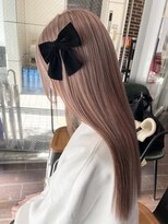 ヘアーアンドメイク ビス(HAIR&MAKE bis) 大人気柔らかいピンクベージュ【立川/加藤沙久楽】