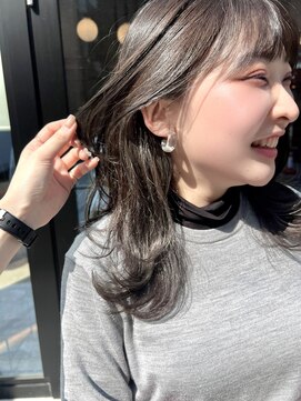 ロンド エスポワール 錦糸町(Lond espoir) ◯切りっぱなしボブ美髪エアリーロングインナーカラーグレージュ