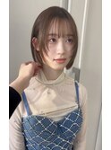 【ぷつっとボブ×フェイスレイヤー】