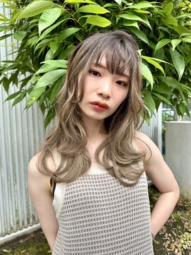 ヒース 姪浜(Heath) 大人かわいい　レイヤーロング　ハイライト