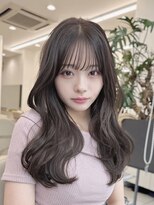韓国　小顔　レイヤーカット