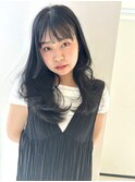 rilliant暗髪シフォンロング×レイヤーカット