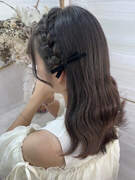 エルバイラビス 大宮(elu by lovis) 《chihina》編み込みヘア/ヘアセット/量産/大宮