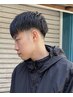 【メンズ限定・SAKI指名限定】カット＋ヘッドスパ(15分)眉カット込