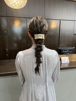 アールトゥーヘアー(art To Hair) 編みおろし／お呼ばれヘアセット／ヘアセット