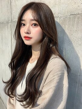 ヘアープランニング ゼロ(Hair Planning ZERO) ワンカールレイヤー美髪エアリーロングピンクブラウン