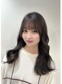 似合わせカット　レイヤーカット　グレージュ　顔周りカット