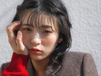 マイ ヘア デザイン 岡崎(MY hair design)の写真/バランスを見極め魅力的なこなれヘアに*トレンドの韓国風レイヤーカットも◎[岡崎/東岡崎/韓国風/学割U24]
