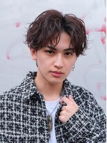 ビカムメンズヘアー 栄店(become men's hair)&nbsp;新スタイル！フリップウェーブ波巻きパーマシャドウパーマ