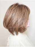 ローグラデーションボブ×イノアカラー/30代40代50代60代
