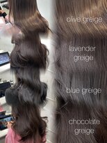 シーン(seen)&nbsp;【ラベンダーグレージュ】ブリーチなし透明感カラー暗髪