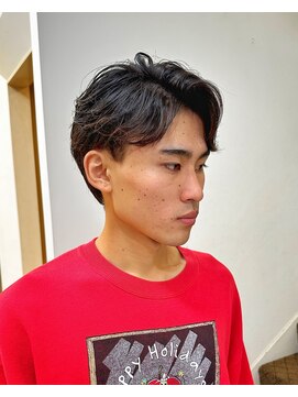 オリジン サロン(THE ORIGIN'S SALON) ニュアンスパーマ/センターパート/メンズショート