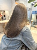 原宿オリーブベージュヘーゼルベージュブリーチカラー韓国