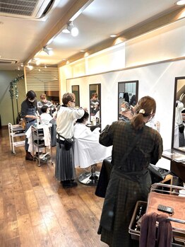 ヘアー グリーン(hair green)の写真/【女性目線での提案】あなたの魅力を引き出します☆ライフスタイルに合わせた提案と施術が大好評♪