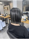 コントラストハイライトボブ