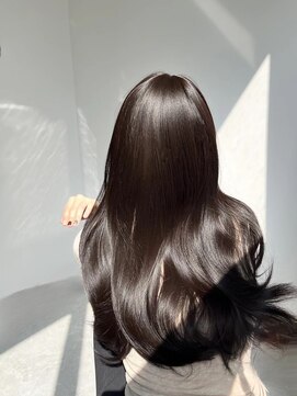 ヒール 銀座(heel) 鈴木一貴　髪質改善【METEO×美髪矯正】METEOカラー縮毛矯正
