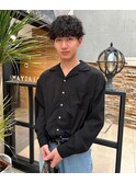 波巻きスパイラルパーマツイストスパイラルパーマ._.