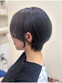 襟足ぴたっとショートカット
