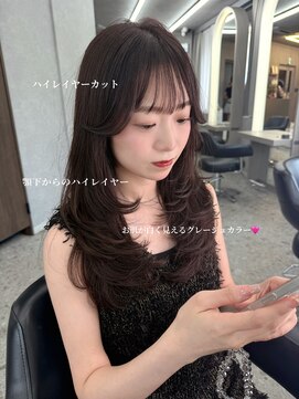 ボタン ハカタ(VOTAN hakata) レイヤーカット/博多美容室/天神美容室