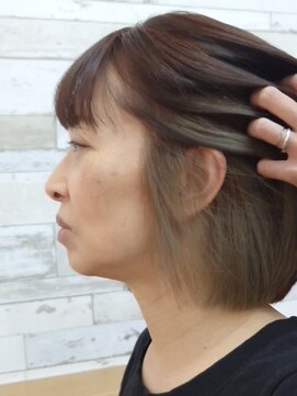 美容室 ジュネス インナーカラー☆