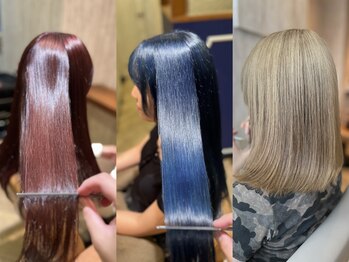 アルバ 宇都宮市(Alba)の写真/ダメージレスで透明感溢れるダブルカラーが人気☆再来のお客様にホームケアシャンプープレゼント♪