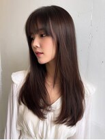 ブレンドロシェル 元住吉(Blend Roshelle)&nbsp;[元住吉駅/髪質改善/縮毛矯正/黒髪/小顔/ココアベージュ]