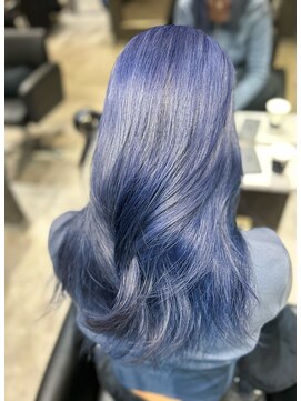 アンダーバーホワイト 鳳店(_WHITE) ハイトーンブルー