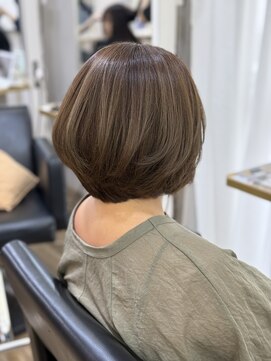 キーバイイオエ(kiy. by ioe) デザインカラー/グランマッシュ/暗めカラー/ミディアムヘア