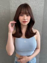 ロンド マーレ 天神大名店(Lond mare)&nbsp;黒髪/オリーブグレー/小顔/ココアベージュ/レイヤーカット